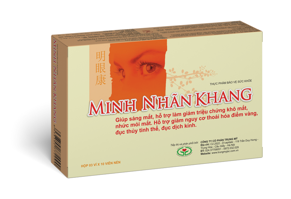 THỰC PHẨM BẢO VỆ SỨC KHỎE MINH NHÃN KHANG